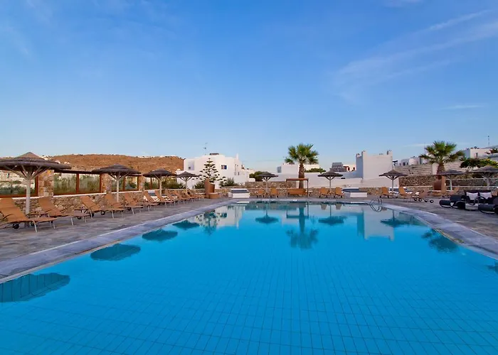 Hotell Yiannaki Ornos (Mykonos)